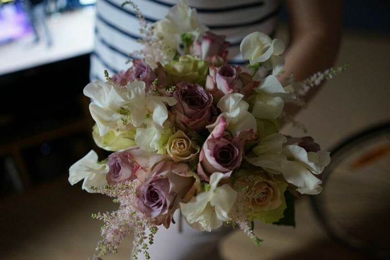 Spiralled bouquet